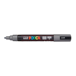 AK UNI marker PC-5M sivi tamno 82 (deep grey) POSCA /1.8-2.5mm