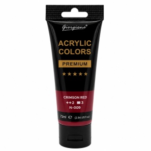 Akrilna boja 09 crimson red 75ml