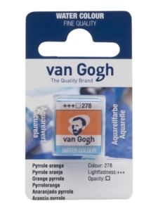 Akvarel gogh 278 pyrrole orange 13g