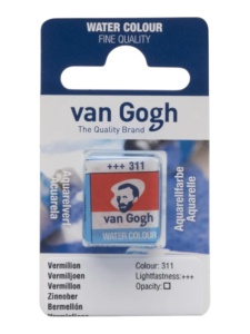 Akvarel gogh 311 vermilion 13g