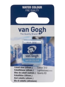 Akvarel gogh 512 cobalt blue ultramarine 13g