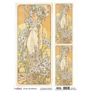 Art nouveau AN-12 collection 30X42CM