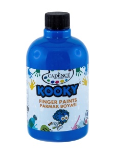 Boja za crtanje prstima 3004 blue 500ml