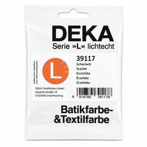 Boja za ručno farbanje tekstila skarlet L17