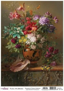 Bouquets of flowers BF-17 collection 30X42CM