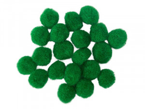 Crafty pom pom zelena 20mm 20K