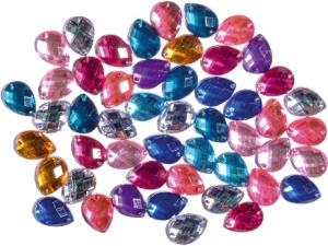 Crafty ruby cirkon kapljice miks 50k