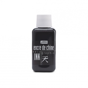 Graphic India Ink, black 250 ml