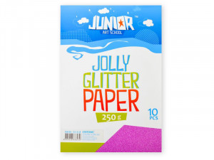 Karton gliter A4 pink 250gr