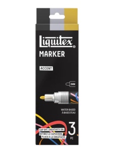 Liquitex Marker Set Accent 3x2mm