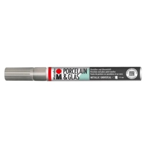 Porcelain marker 082 silver