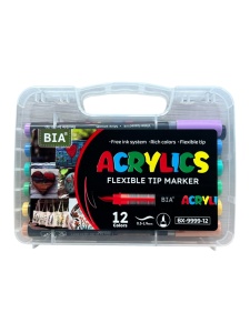 Set Akrilnih markera 1-12