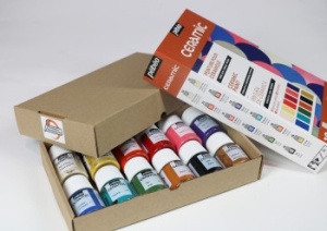 Set boja za keramiku 12x20ml - Img 2