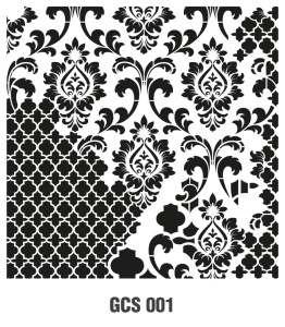 Stencil grunge wall GCS-1 45*45