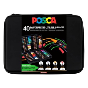 UNI SET PC-1M/3M/5M/8K GIFT POSCA ART 1/40