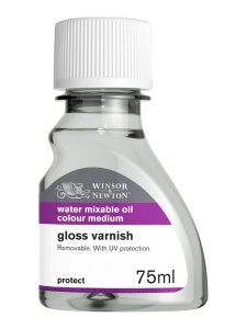 Water mixable gloss varnish 75ml
