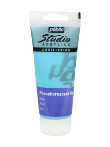 Acrylic Studio phosphorescent gel blue 100ml