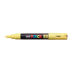 AK UNI marker PC-1M zuti 2 POSCA /0.7mm