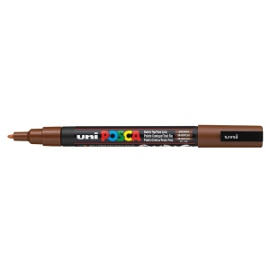 AK UNI marker PC-3M braon 21 POSCA /0.9-1.3mm