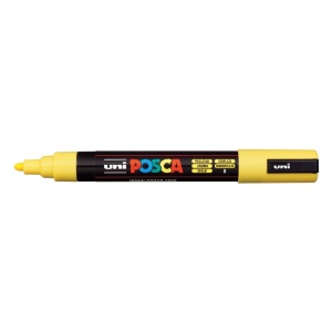 AK UNI marker PC-5M žuti 2 POSCA