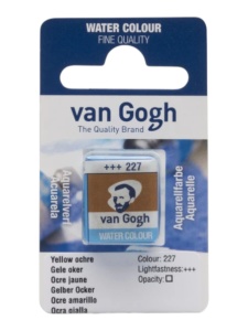 Akvarel gogh 227 yellow ochre 13g