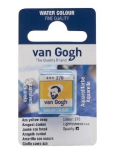 Akvarel gogh 270 azo yellow deep 13g