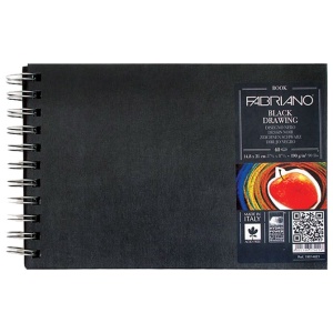 Black Drawing Book 14,8x21 spirala 190g (murillo nero) 40l