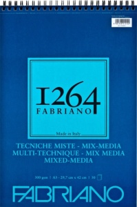 Blok A3 Mixed Media spirala gore A3 30l 300g