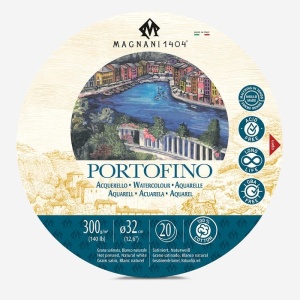 Blok Magnani Portofino hot press okrugli fi32cm 300g
