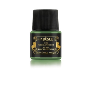 Boja za staklo i keramiku pokrivna 028 almond green 45 ml