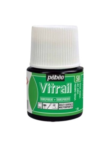 Boja za staklo Vitrail 58 vivid green 45ml