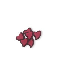 Crafty srca filc 6kom