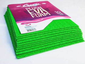 Eva pena plush A4 green
