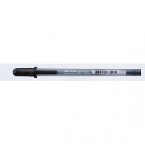 Gel olovka black 49 1.0mm Gelly Metallic