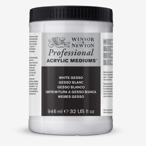 Gesso acrylic white 946ml