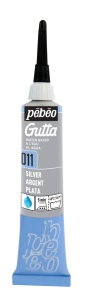 Gutta outlined 20 ml silver