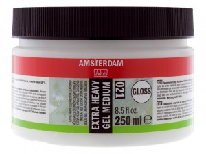 Heavy gel medium matt acrylic 250ml