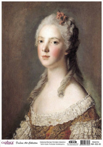 Historical women HW-02 collection 30X42CM