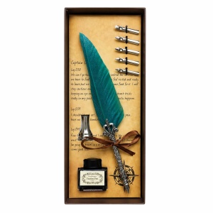 Kaligrafski set u kutiji 251395 tirkiz