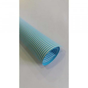 Karton deco B2 svetlo plava linije