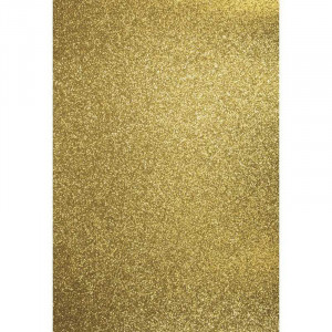 Karton gliter A4 gold 250g