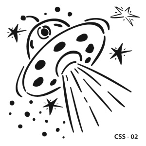 Kids stencil CSS-02 25X25cm