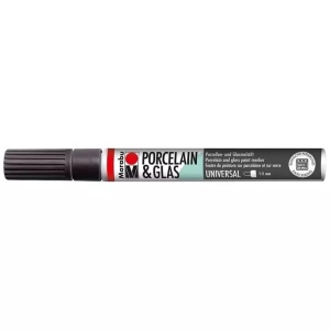 Porcelain and Glas Painter marker 073 Black 1,2mm