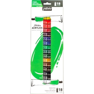 Set acrylic XL studio 18X12ml