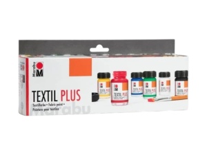Set boja texstil 6x15ml za tamne podloge