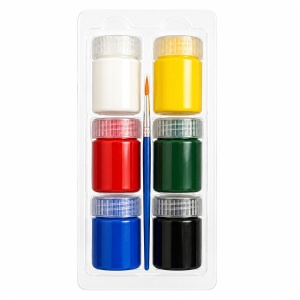 Set boja za tekstil 6x15ml - Img 2