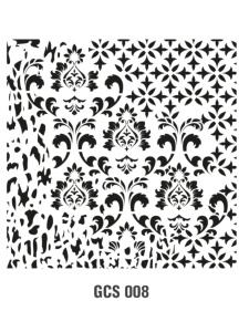 Stencil grunge wall GCS-8 45*45