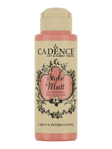 Style matt acyrilic S-9013 light coral 120 ml
