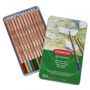 Academy Watercolor Pencils set 3.3mm 12pcs*