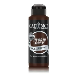 Acrylic Hybrid multi surfaces H-018 dark brown 120 ml